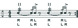Eleven-Stroke Roll