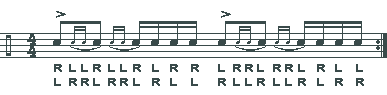 Drag Paradiddle #2