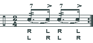 Seven Stroke Roll